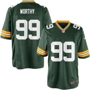 Nike Youth Green Bay Packers Jerel Worthy Team Color Game Jersey