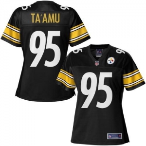 Pro Line Women's Pittsburgh Steelers Alameda Ta'Amu Team Color J