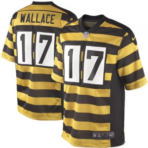 Nike Mike Wallace Pittsburgh Steelers Youth Throwback Game Jerse