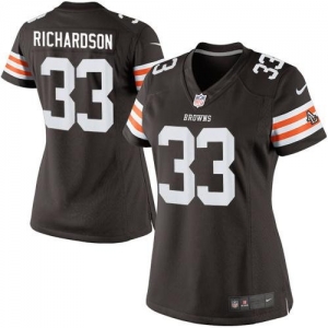 Nike Trent Richardson Cleveland Browns Women's The Limited Jerse