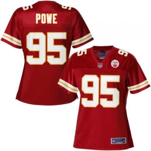 Pro Line Women's Kansas City Chiefs Jerrell Powe Team Color Jers