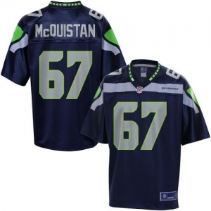 Pro Line Men's Seattle Seahawks Paul McQuistan Team Color Jersey