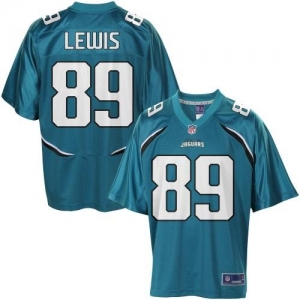 Pro Line Men's Jacksonville Jaguars Marcedes Lewis Team Color Je