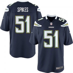 Nike Takeo Spikes San Diego Chargers Youth Game Jersey - Navy Bl