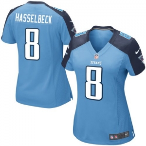 Nike Matt Hasselbeck Tennessee Titans Women's Game Jersey - Ligh