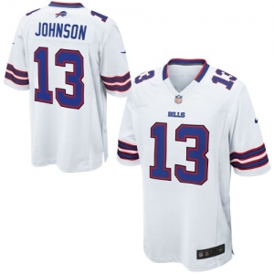 Nike Steve Johnson Buffalo Bills Youth Game Jersey - White