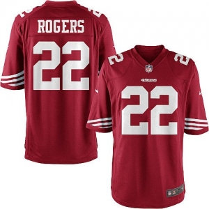 Nike Carlos Rogers San Francisco 49ers Game Jersey - Scarlet