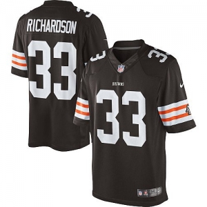 Nike Trent Richardson Cleveland Browns The Limited Jersey - Brow