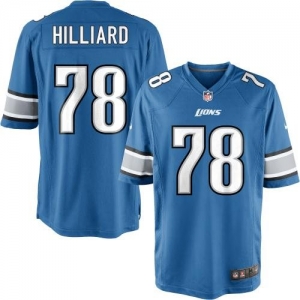 Nike Youth Detroit Lions Corey Hilliard Team Color Game Jersey