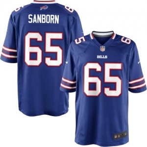 Nike Youth Buffalo Bills Garrison Sanborn Team Color Game Jersey