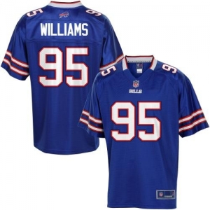 Pro Line Men's Buffalo Bills Kyle Williams Team Color Jersey