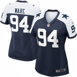 Nike Women's Dallas Cowboys DeMarcus Ware Game Throwback Jersey