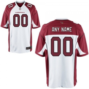 Nike Men's Arizona Cardinals Customized White Game Jersey