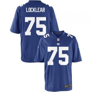 Nike Youth New York Giants Sean Locklear Team Color Game Jersey