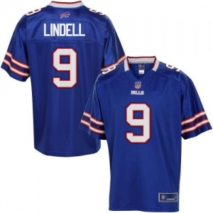 Pro Line Men's Buffalo Bills Rian Lindell Team Color Jersey