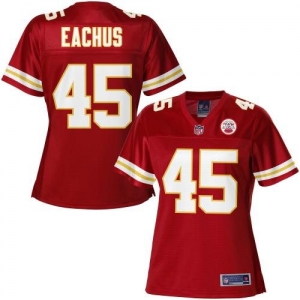 Pro Line Women's Kansas City Chiefs Nate Eachus Team Color Jerse