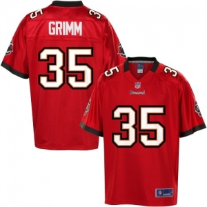 Pro Line Men's Tampa Bay Buccaneers Cody Grimm Team Color Jersey