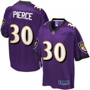 Pro Line Men's Baltimore Ravens Bernard Pierce Team Color Jersey