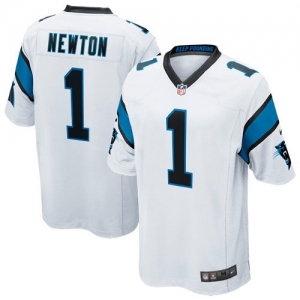 Nike Cam Newton Carolina Panthers Game Jersey - White