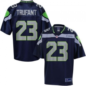 Pro Line Men's Seattle Seahawks Marcus Trufant Team Color Jersey