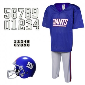 New York Giants Youth Royal Blue-White Deluxe Team Uniform Set