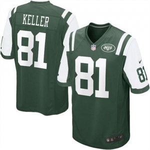 Nike New York Jets Dustin Keller Game Jersey