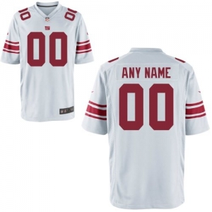 Nike Men's New York Giants Customized White Game Jersey