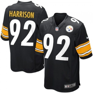 Nike James Harrison Pittsburgh Steelers Youth Game Jersey - Blac