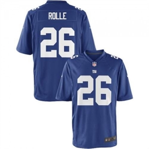 Nike New York Giants Youth Antrel Rolle Game Team Color Jersey