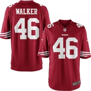 Nike San Francisco 49ers Youth Delanie Walker Game Team Color Je