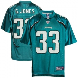 Reebok Greg Jones Jacksonville Jaguars Replica Jersey - Teal