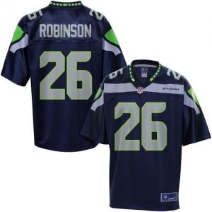 Pro Line Men's Seattle Seahawks Michael Robinson Team Color Jers