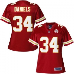 Pro Line Women's Kansas City Chiefs Travis Daniels Team Color Je