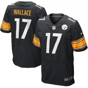 Nike Pittsburgh Steelers Mike Wallace Men's Team Color Elite Jer