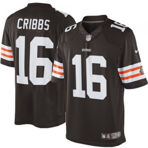 Nike Cleveland Browns Joshua Cribbs Men's Team Color Limited Jer