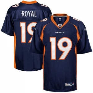 Reebok Eddie Royal Denver Broncos Youth Replica Jersey - Navy Bl