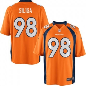 Nike Youth Denver Broncos Sealver Siliga Team Color Game Jersey