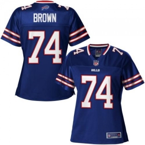 Pro Line Women's Buffalo Bills Colin Brown Team Color Jersey