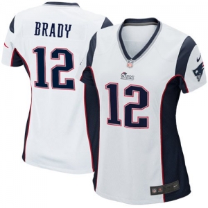 Nike Tom Brady New England Patriots Women's Game Jersey - White