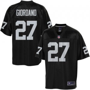 Pro Line Men's Oakland Raiders Matt Giordano Team Color Jersey