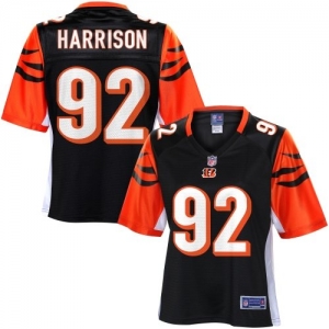 Pro Line Women's Cincinnati Bengals James Harrison Team Color Je