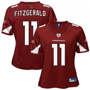 Reebok Larry Fitzgerald Arizona Cardinals Ladies Replica Jersey