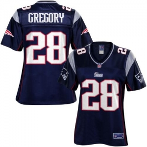 Pro Line Women's New England Patriots Steve Gregory Team Color J