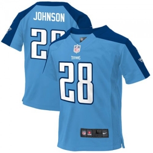 Nike Chris Johnson Tennessee Titans Preschool Game Jersey - Ligh