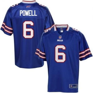 Pro Line Men's Buffalo Bills Shawn Powell Team Color Jersey