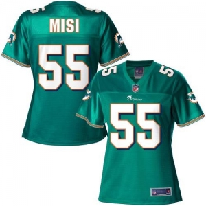 Pro Line Women's Miami Dolphins Koa Misi Team Color Jersey