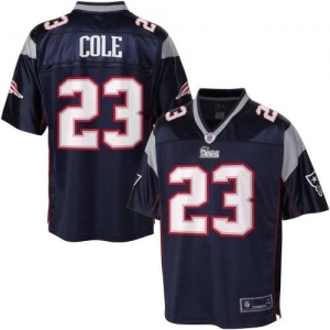 Pro Line Men's New England Patriots Marquice Cole Team Color Jer