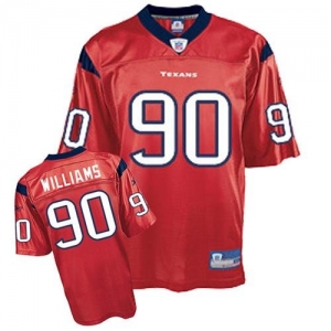 Reebok Mario Williams Houston Texans Replica Jersey - Red Altern