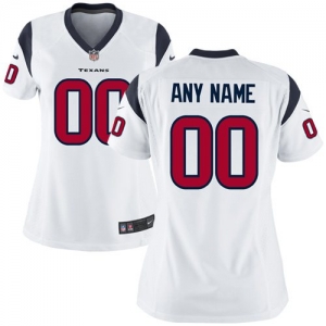 Nike Houston Texans Women's Custom Game Jersey - White