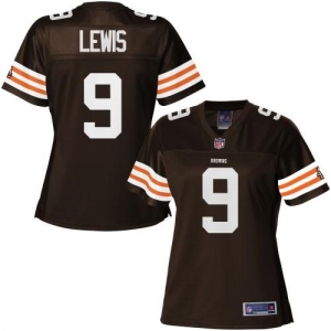 Pro Line Women's Cleveland Browns Thaddeus Lewis Team Color Jers